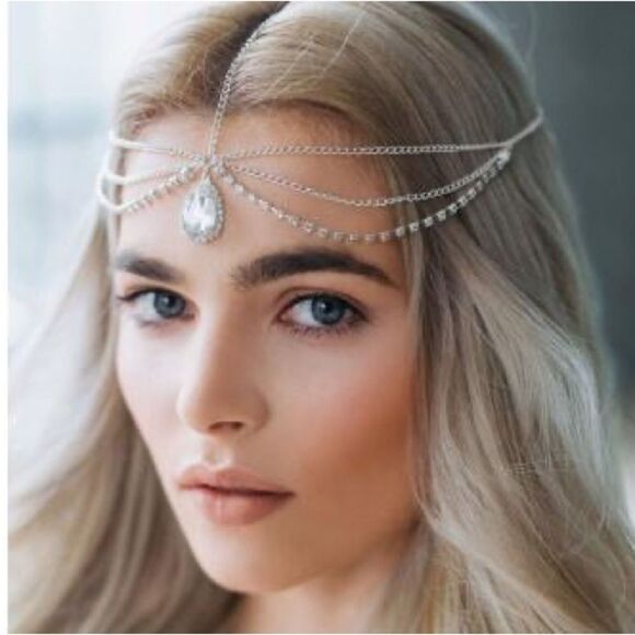 Diamond headpiece M1134 - Picture 1 of 5